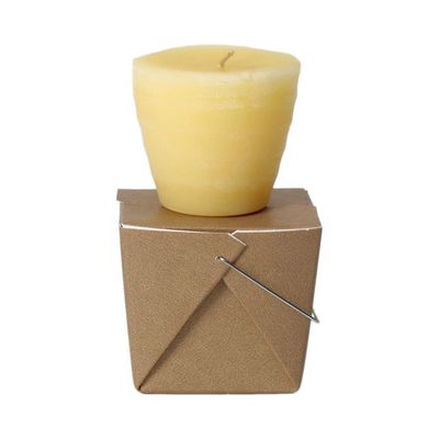 Beehive Glass Candle Refills – 100% Beeswax – 35hr Burn