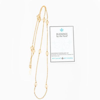 Blessings by the Yard Necklace - Gold