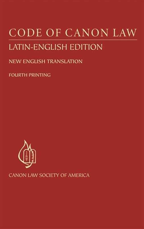 Code of Canon Law, Latin-English Edition 4th Printing