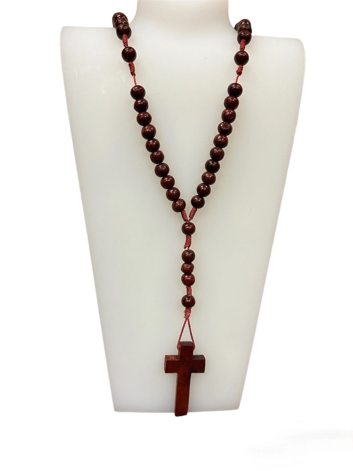 Handmade Wood Rosary