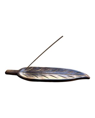 Carved Wood Incense Burner