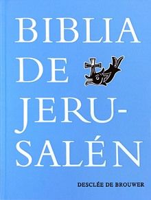 Biblia de Jerusalen, 5th Edition (baby blue, cloth binding, indexed tabs)
