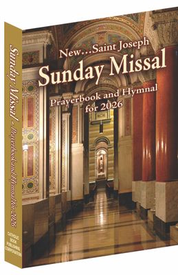 St Joseph Sunday Missal Prayerbook and Hymnal for 2026