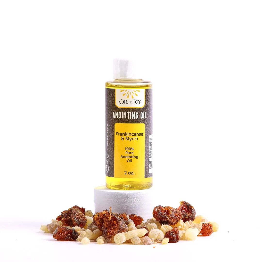 Anointing Oil - Frankincense &amp; Myrrh - 2 oz