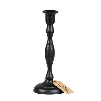 Cast Iron Taper Candle Holders - Heirloom Quality, Handmade  9.5&quot;