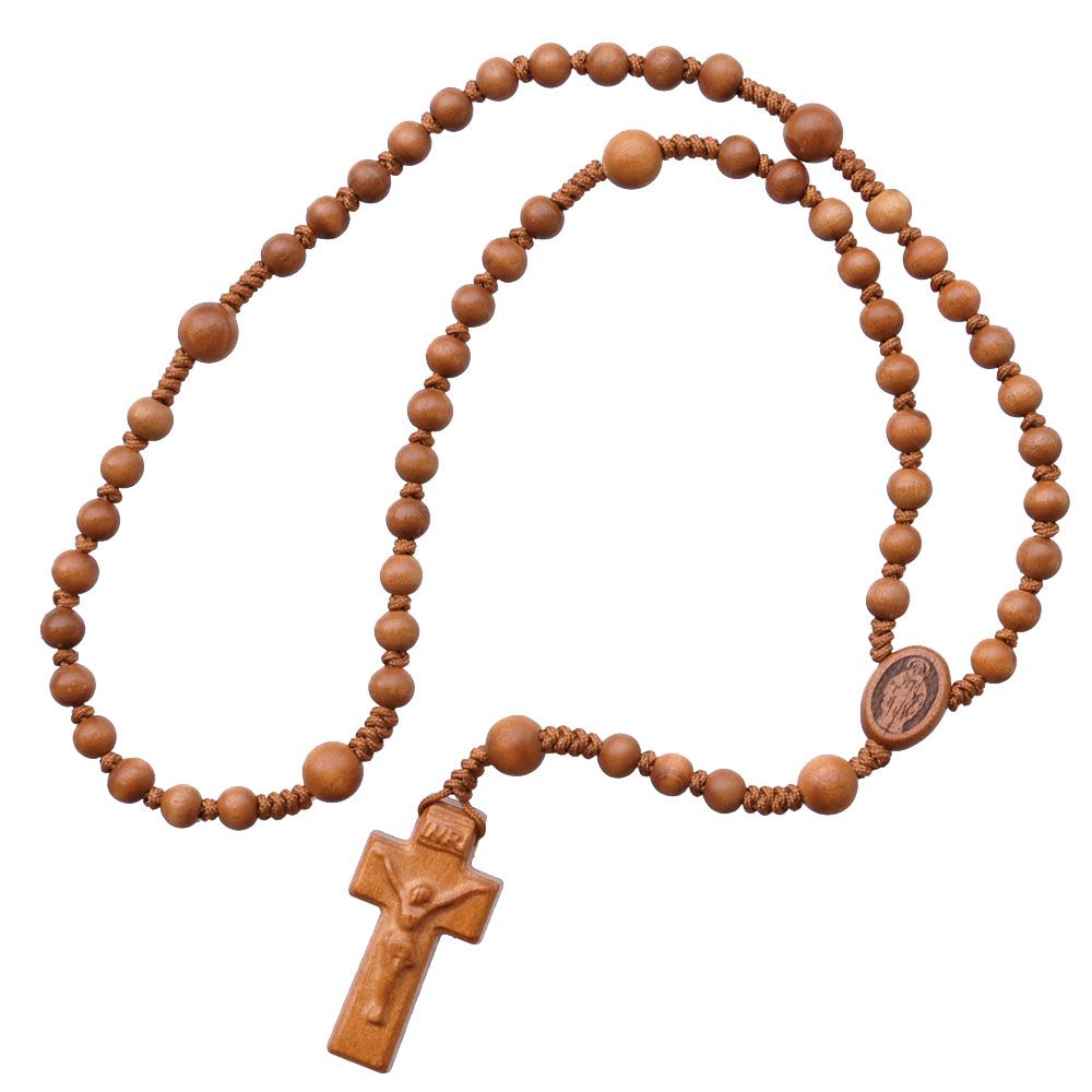 6/8mm Jujube Wood Rosary