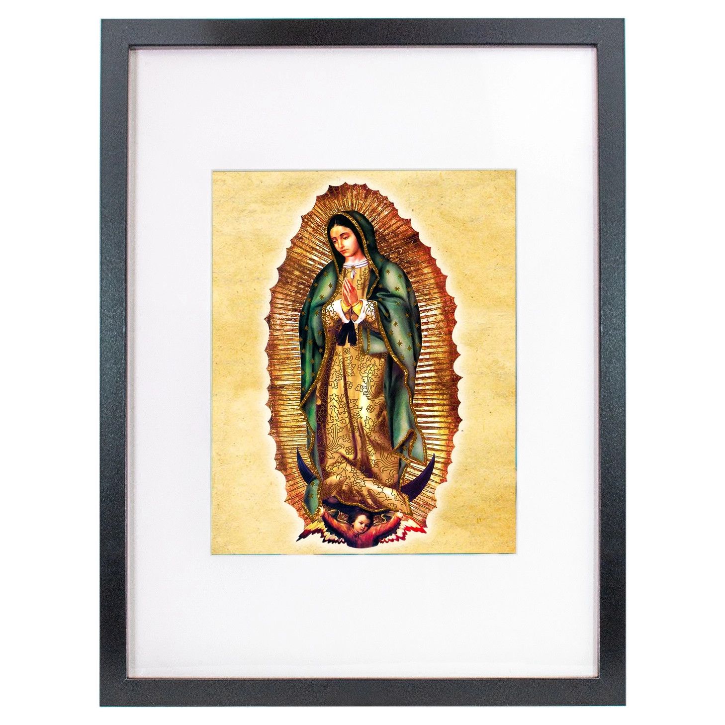 Virgen De Guadalupe Framed Wall Art 17&quot;