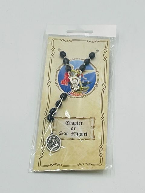 Chaplet San Miguel wood black