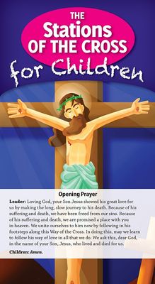 Stations of the Cross for Children Prayer Trifold