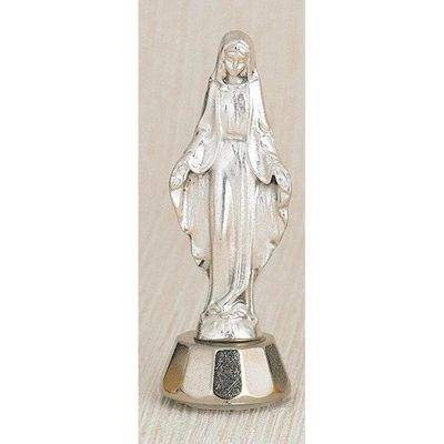 Our Lady of Grace Auto Dashboard Statue 3"