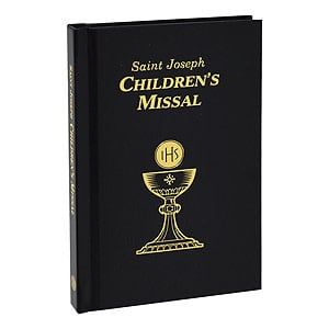 Saint Joseph Children's Missal black