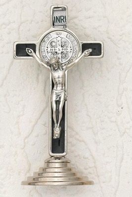 Saint Benedict Crucifix on Base - 3"