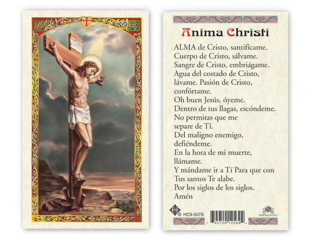 HC Anima Christi Spanish