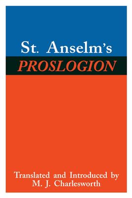 St Anselm's Proslogion