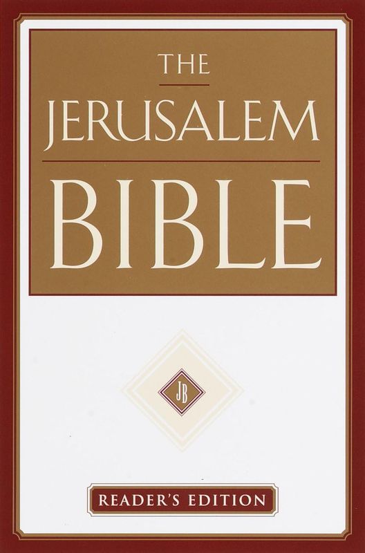 Jerusalem Bible Readers Edition