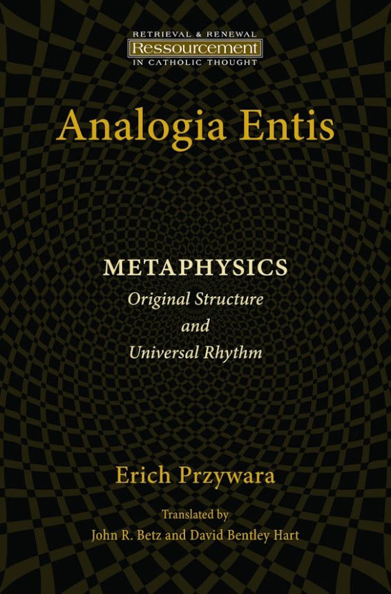 Analogia Entis: Metaphysics