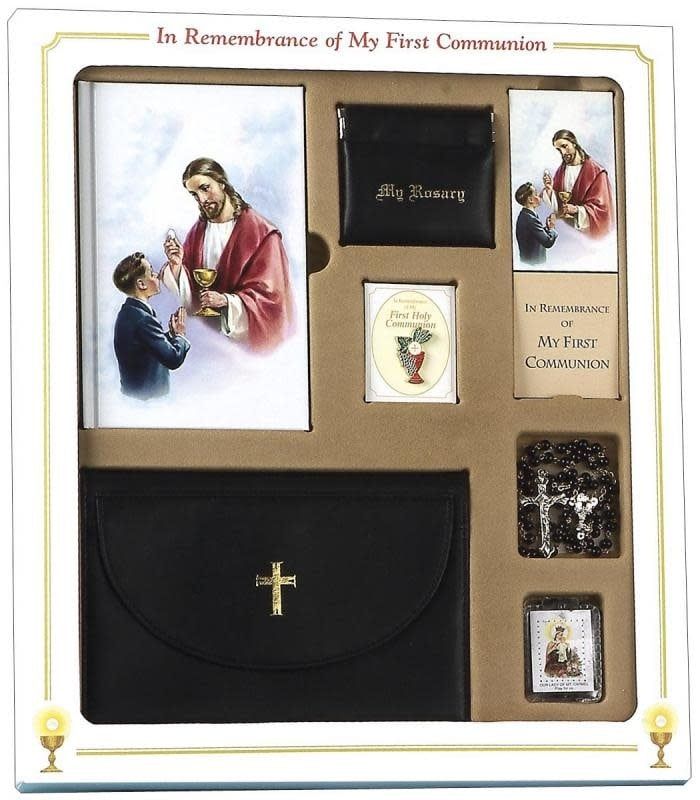 First Holy Communion "Sacred Heart" Premier Boxed Set for boys