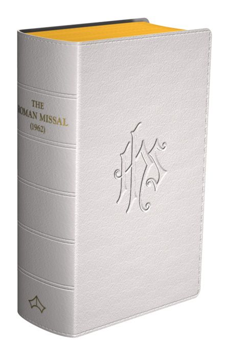 Daily Roman Missal 1962 Flexible Cover White Leather