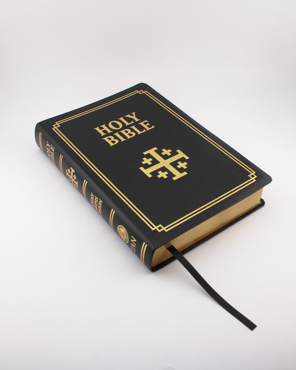 Douay-Rheims Black Leather Bible