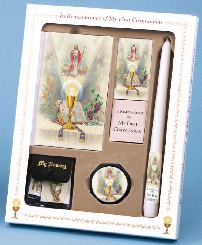 First Holy Communion "Come My Jesus" Deluxe Set for boys
