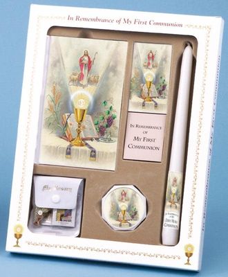 First Holy Communion "Come My Jesus" Deluxe Set for girls