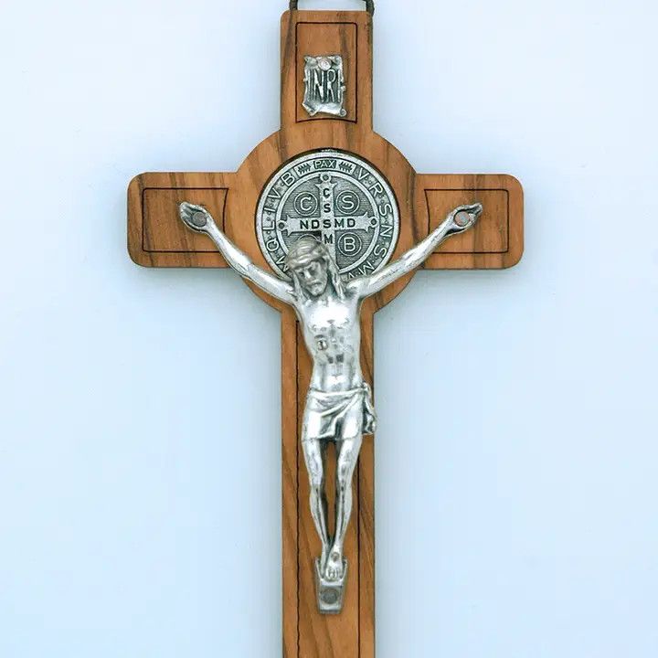 Crucifix Italian Wood  5"