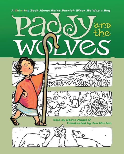 Paddy and the Wolves Coloring book