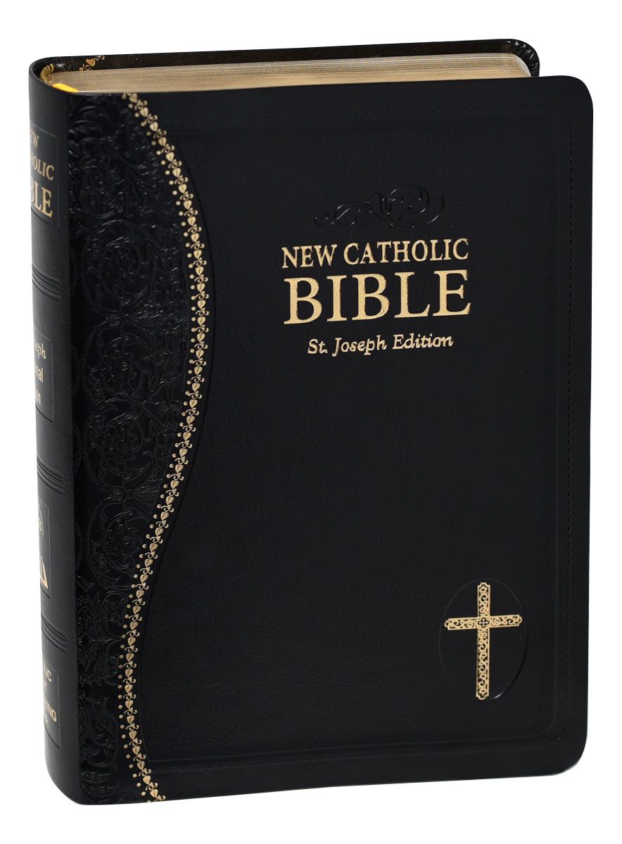 St Joseph New Catholic Bible (Black Gift Edition-Personal Size)