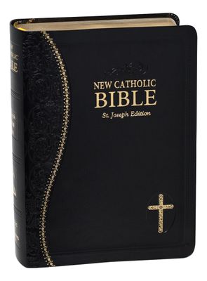 St Joseph New Catholic Bible (Black Gift Edition-Personal Size)