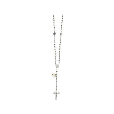 St Benedict sterling silver 4mm