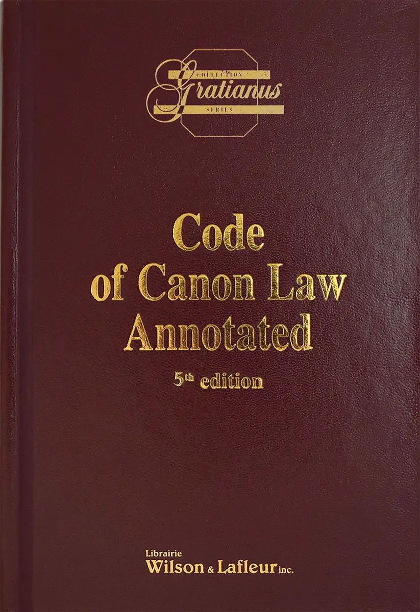 Code of Canon Law Annotated, 5th edition - Hardcover