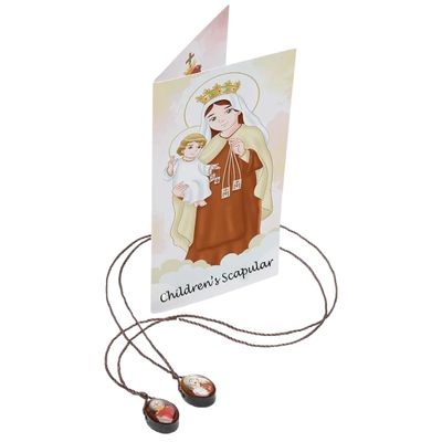 Children's Scapular- wood