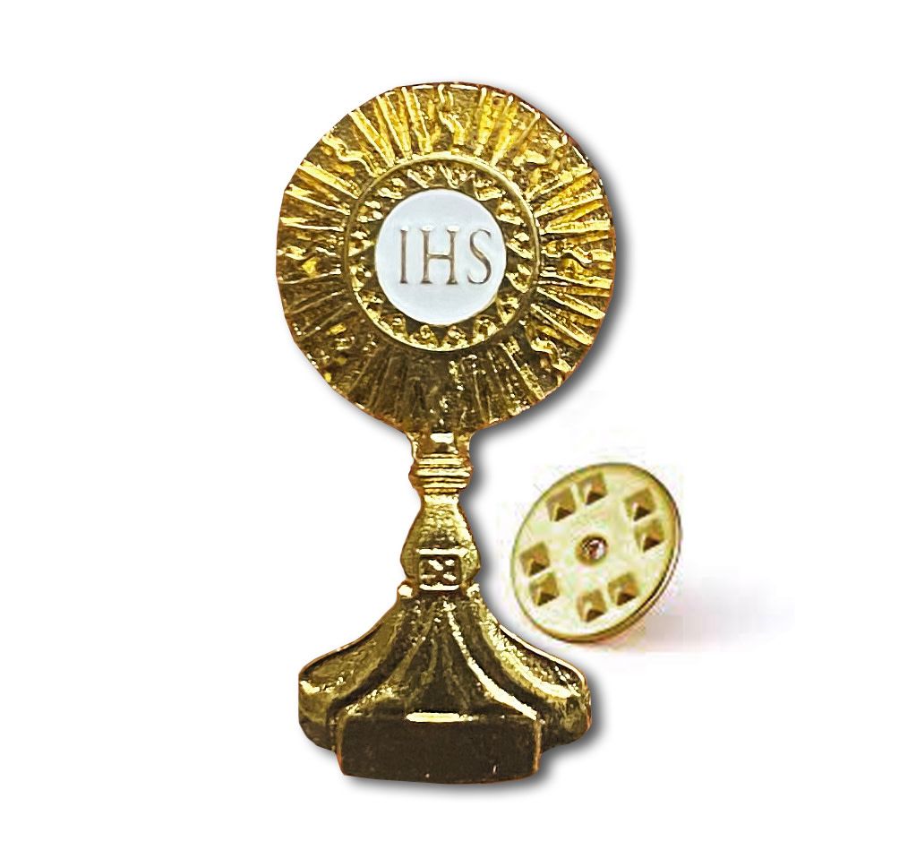 Monstrance Lapel Pin dbv