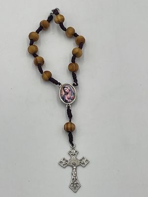 Rose Scented Guadalupe 1 Decade Auto Rosary