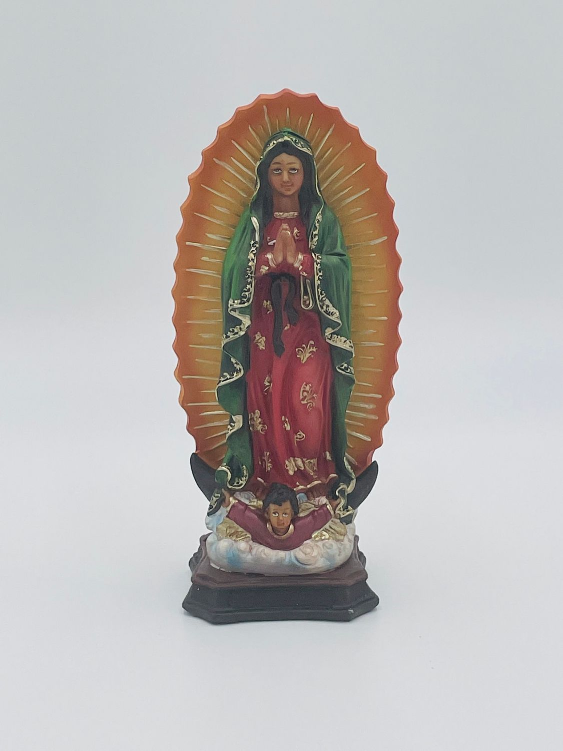 Virgen de Guadalupe Statue 8"