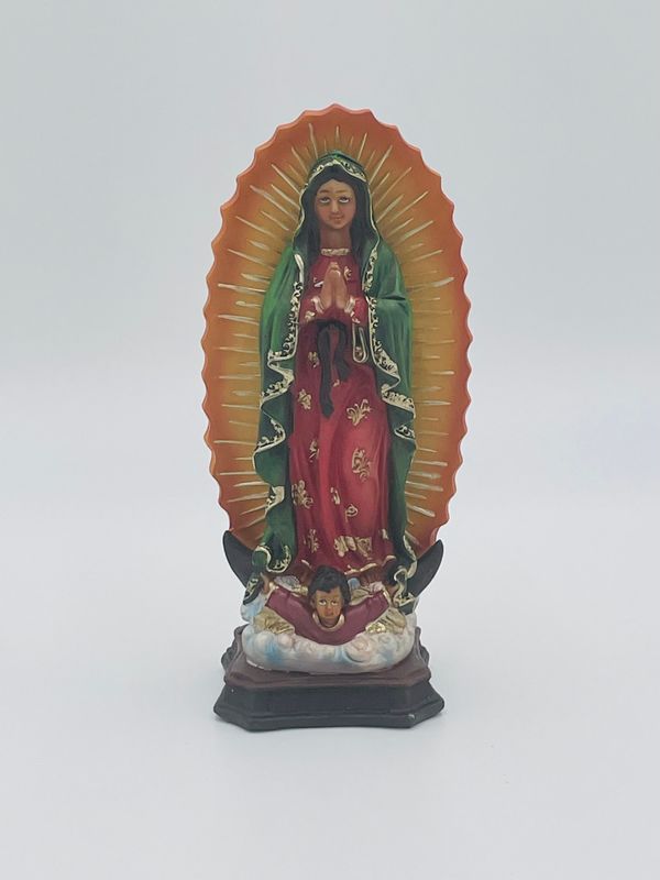 Virgen de Guadalupe Statue 8"