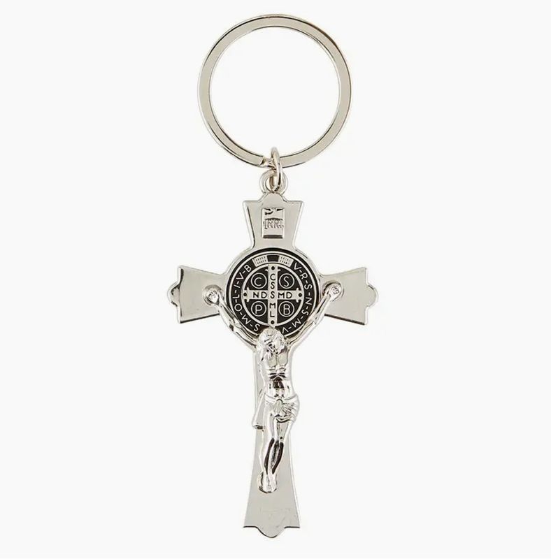 Keychain - St Benedict Crucifix