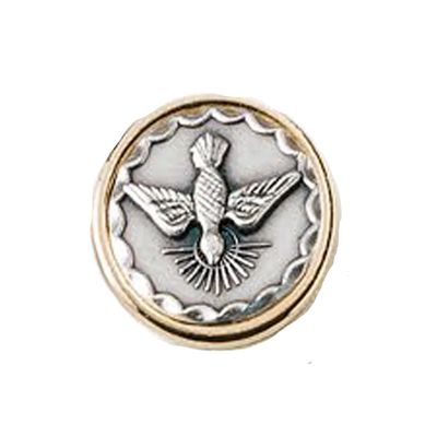 Lapel Pin - Confirmation two-tone gold/silver