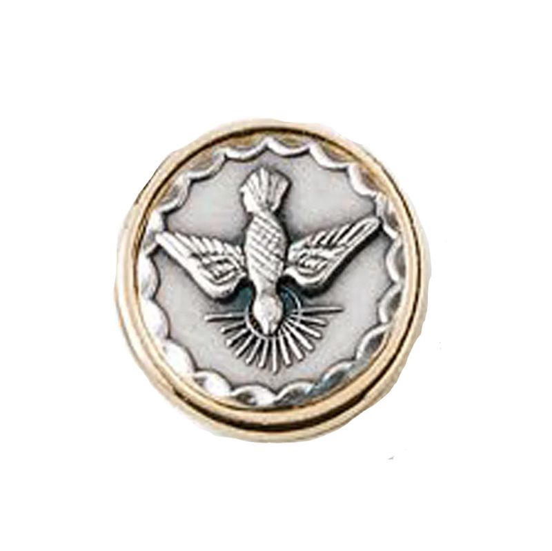 Lapel Pin - Confirmation two-tone gold/silver