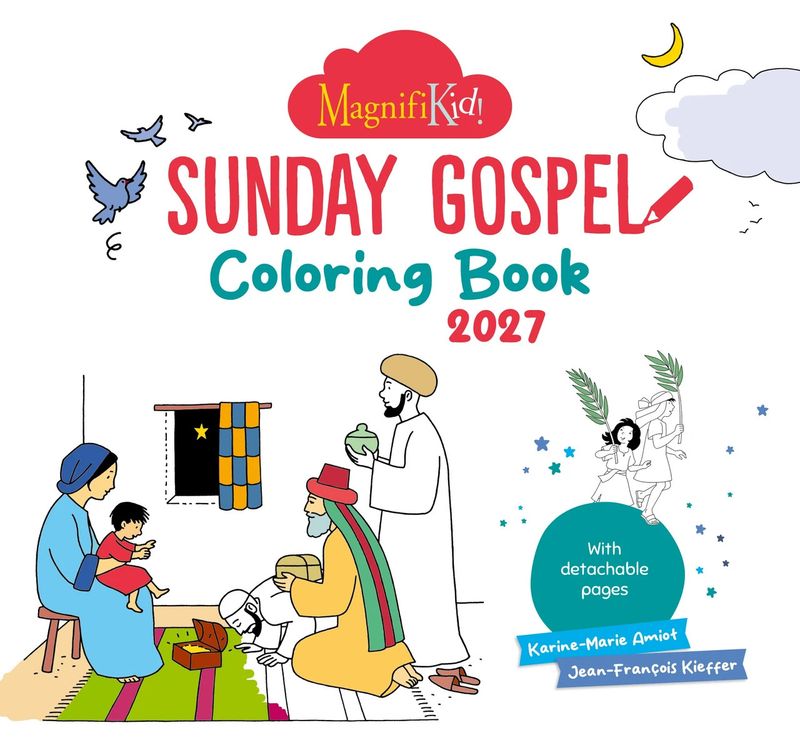 Magnificat Sunday Gospel Coloring Book 2027