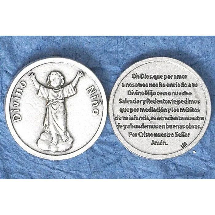 Divino Nino prayer pocket coin/token