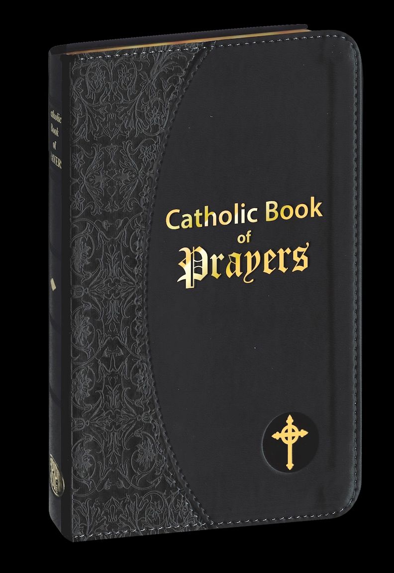 Catholic Book of Prayers (giant type, black)