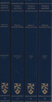 Commentary on the Gospels of Matthew and John: Complete Set (Latin-English Opera Omnia) Imitation Leather