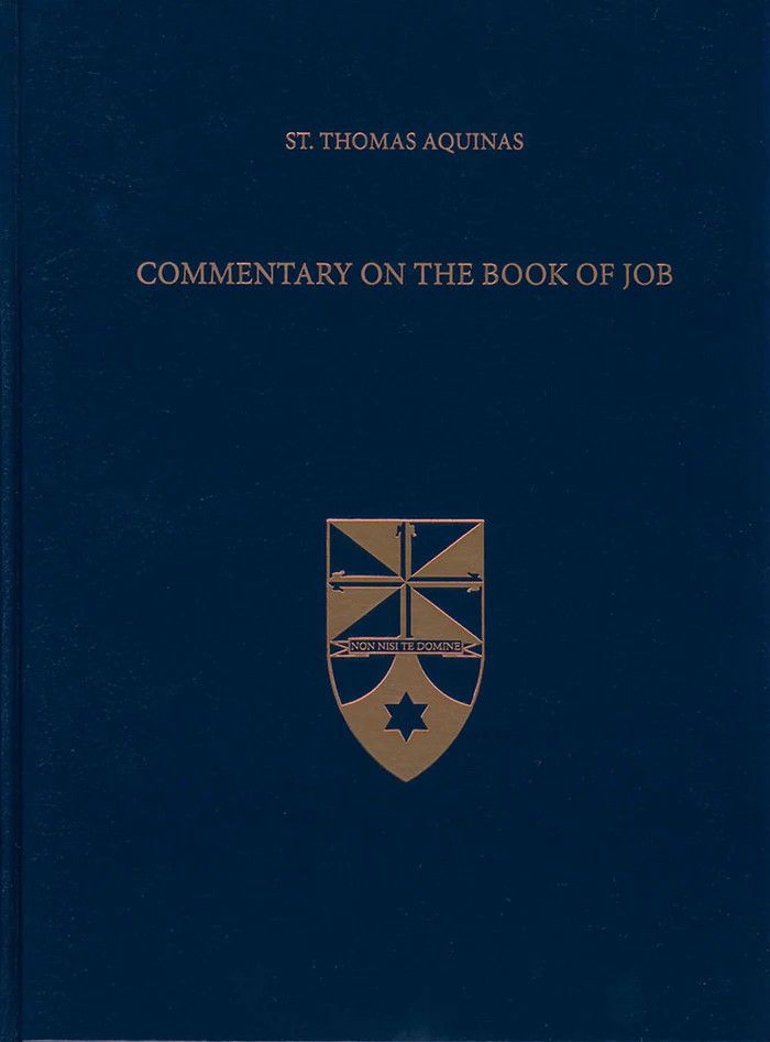 Aquinas' Commentary on the Book of Job (Latin-English Opera Omnia)