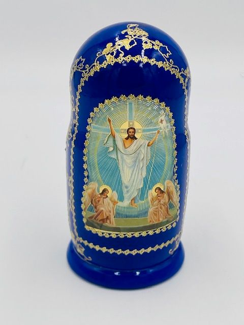 Resurrection Icon Nesting Dolls, 5pc