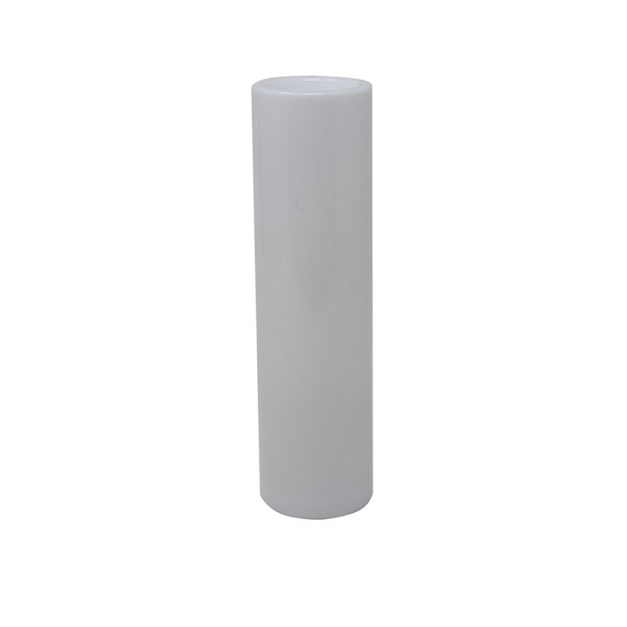 Plain White LED Prayer Candle