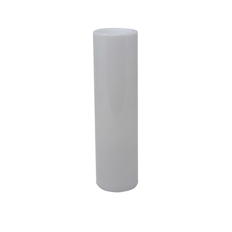 Plain White LED Prayer Candle