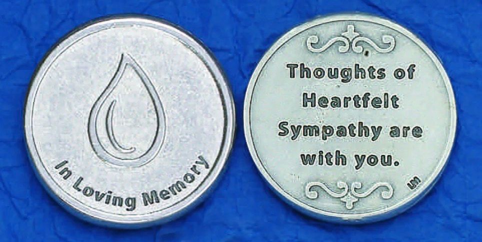 In Loving Memory pocket token/coin