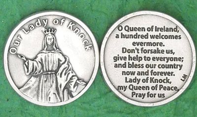 Our Lady of Knock pocket prayer token/coin