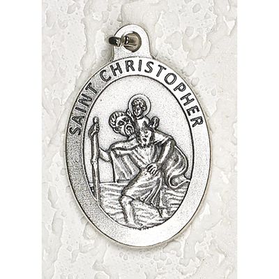 St Christopher 1.5" medal